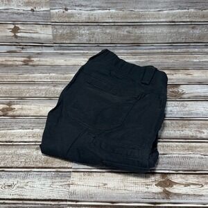 Duluth Trading Co Cargo Shorts Womens 12 Black Hiking Outdoor Lightweight